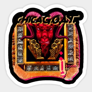 ChicaG.O.A.T. 6 Rings Sticker